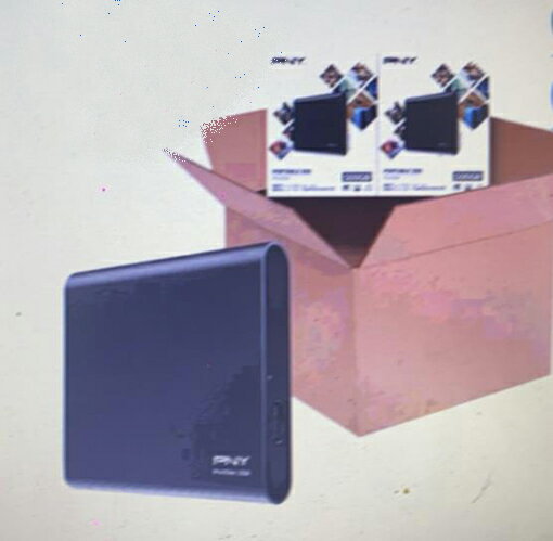 [COSCO代購] W133101 PNY 500GB 攜帶式固態硬碟 2入