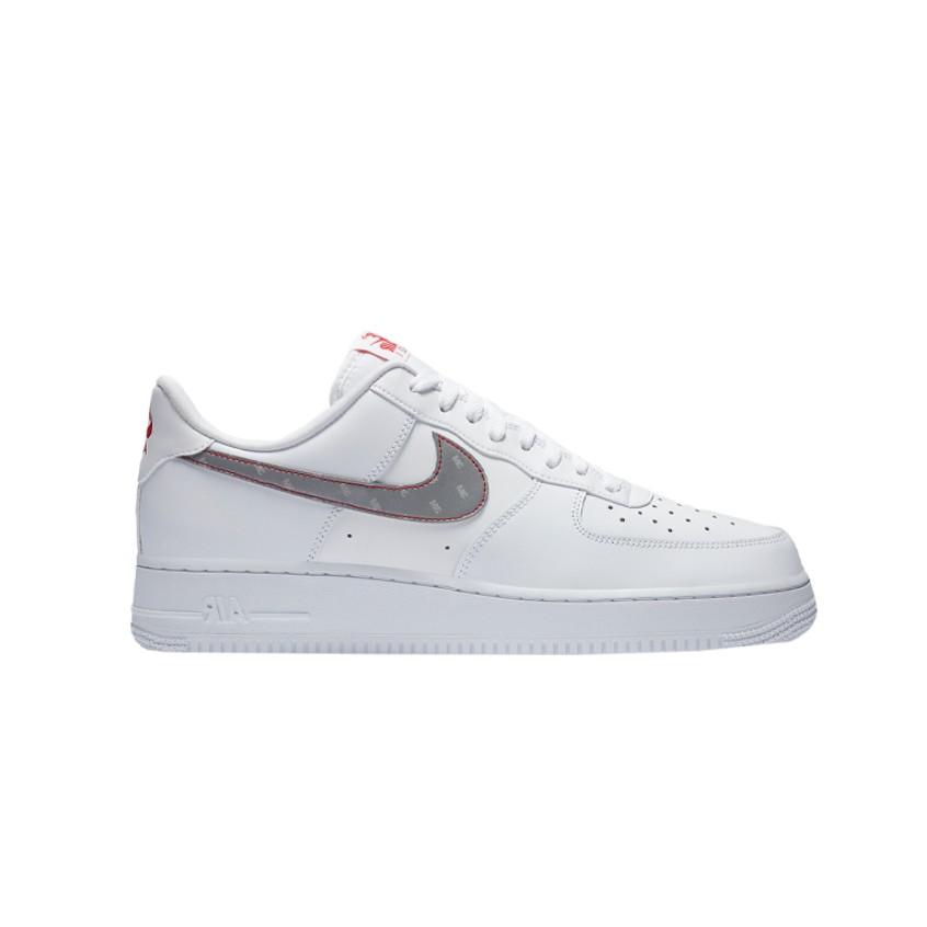 nike air force white silver