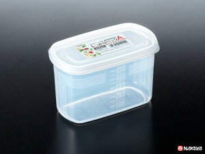 日本製【Nakaya】橢圓型保鮮盒 630ml
