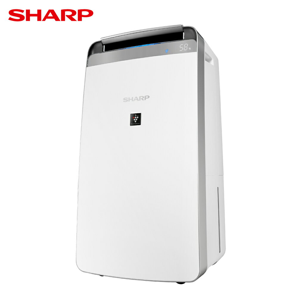 SHARP 夏普 18L自動除菌離子空氣清淨除濕機 DW-K18HT-S