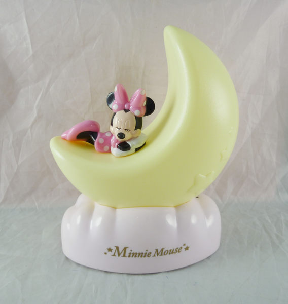 【震撼精品百貨】Micky Mouse 米奇/米妮 米老鼠 夜燈-月亮米妮【共1款】 震撼日式精品百貨