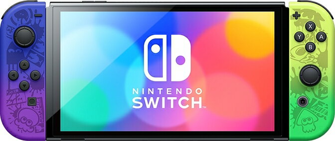 Nintendo任天堂】Switch OLED主機斯普拉遁3 主機漆彈大作戰3 漆彈一年