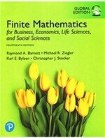 Finite Mathematics for Business, Economics, Life Sciences, and Social Sciences (14版) BARNETT  Pearson