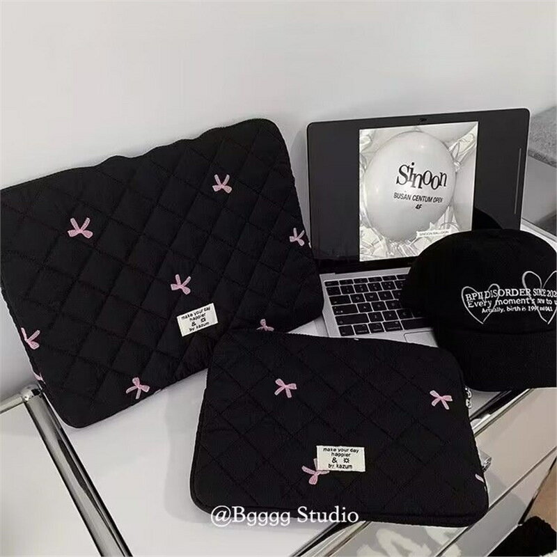 韓國ins少女心可愛macbook蘋果筆記本電腦包收納保護套小眾設計感【宜家良品百貨】