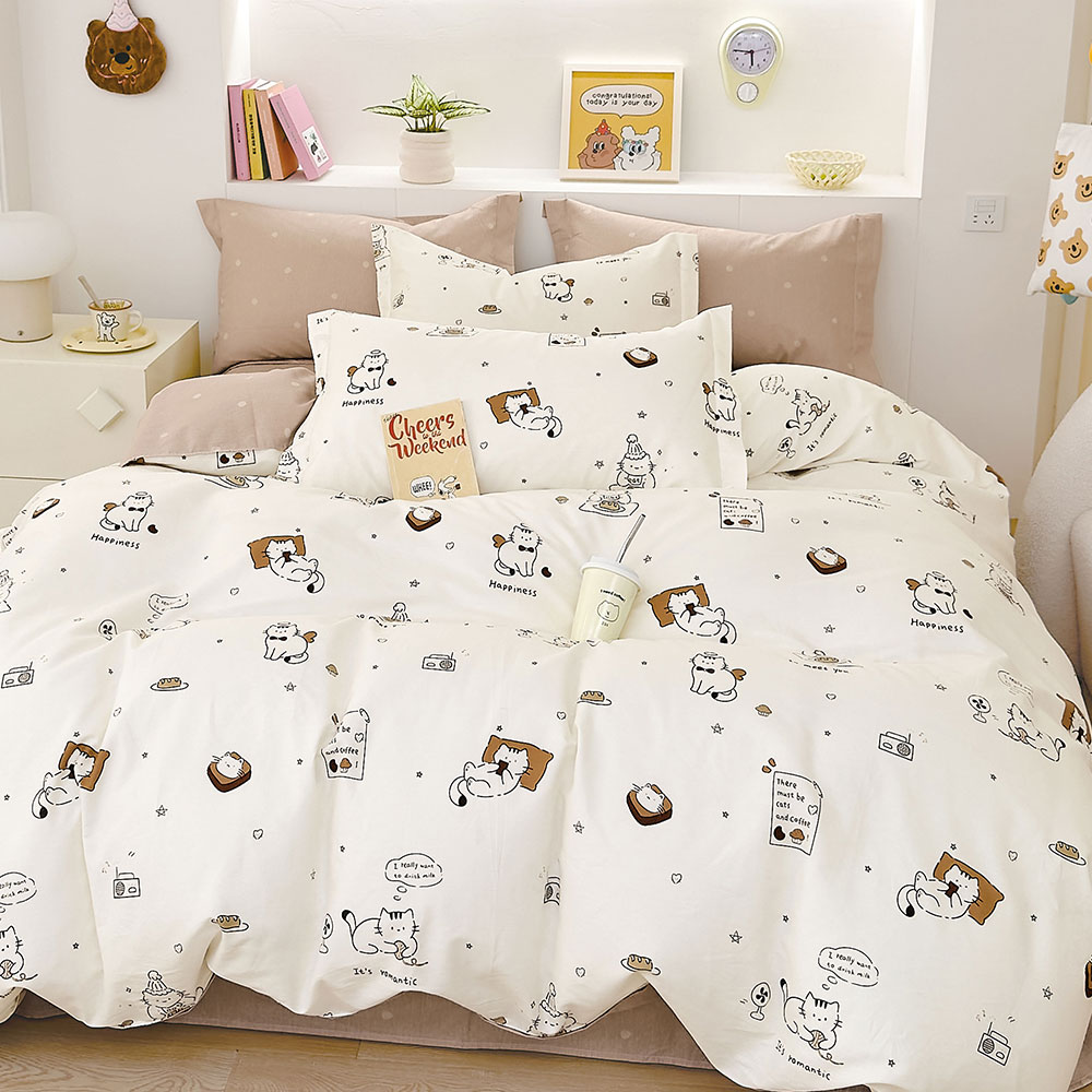 被套/兩用被-單人/雙人 / 精梳純棉 / 多款任選 台灣製 北歐設計 2