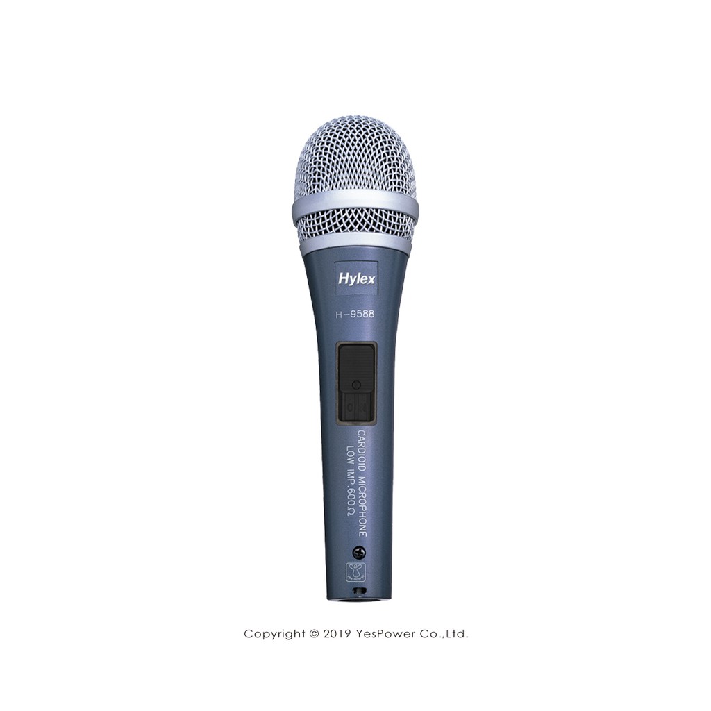 H-9588 POKKA 有線麥克風/鋅合金本體 / Vocal唱歌教學兩用 / 釹鐵錋音頭 / 臺灣製造