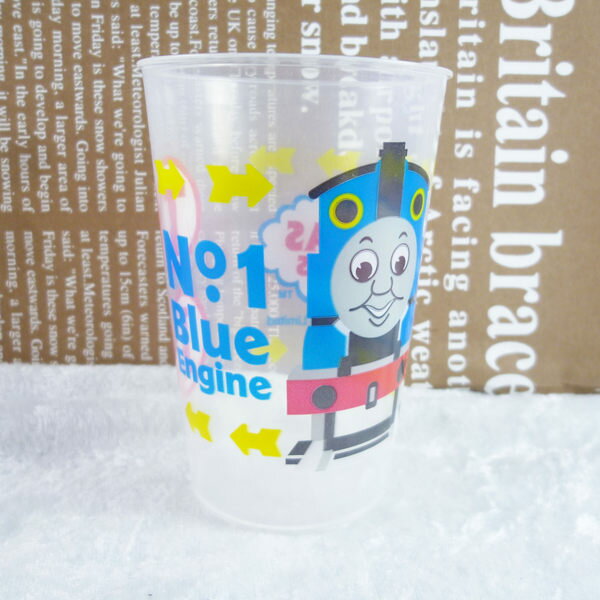 【震撼精品百貨】湯瑪士小火車Thomas & Friends 透明杯子【共1款】 震撼日式精品百貨