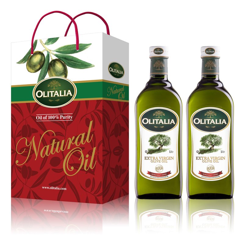 【奧利塔olitalia】特級初榨橄欖油1000ml *2瓶(A220006x2)