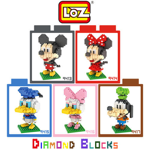 <br/><br/>  LOZ 迷你鑽石小積木 大頭版 迪士尼 系列 樂高式 組合玩具 益智玩具 原廠正版 超大盒款<br/><br/>