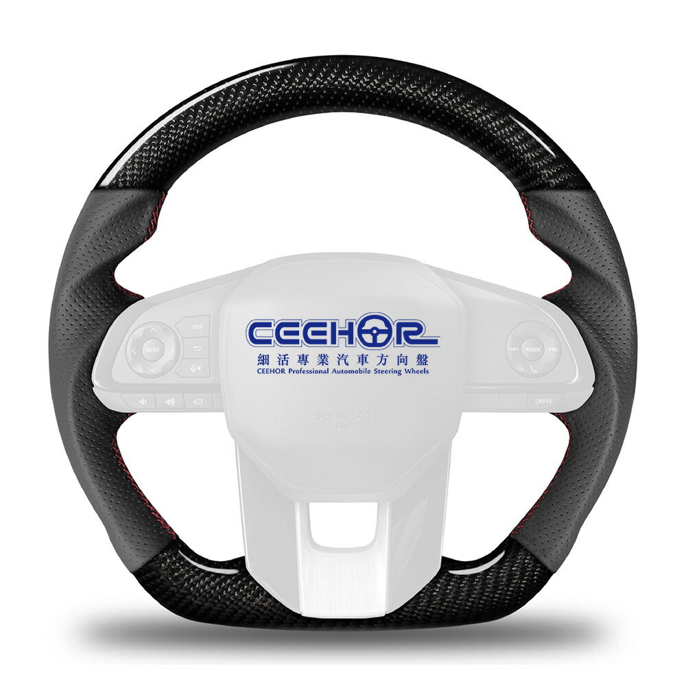 [細活方向盤] 正碳纖維款 YARIS CROSS TOYOTA 豐田 變形蟲方向盤