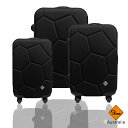 Gate9足球系列ABS霧面輕硬殼三件組旅行箱 / 行李箱