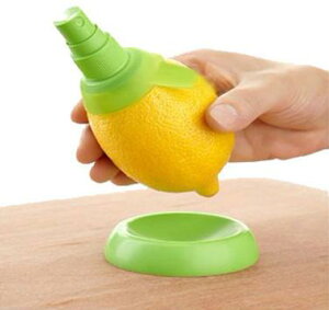 創意手動迷你套裝水果汁噴霧器檸檬榨汁器2個裝即插即噴創意家居