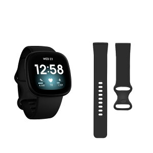 【矽膠錶帶】Fitbit Versa 3 4 sense 1 2 錶帶寬度 23mm 運動手環 手錶 替換 純色腕帶