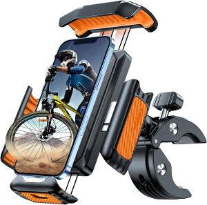 【日本代購】DesertWest 手機支架 登山自行車 重型機車 強力固定&角度自由調節 4-6.9吋對應機型 (耐震款)