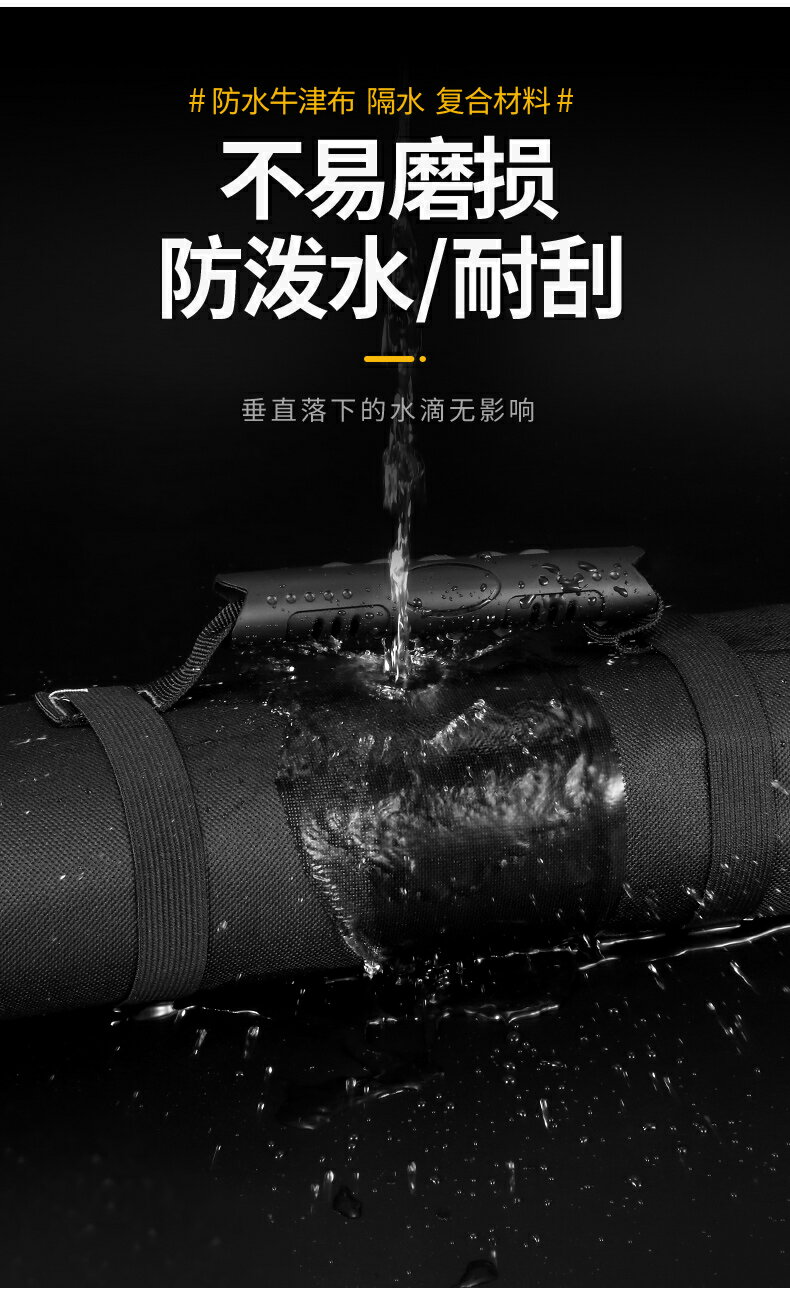 卷筒式工具包電工收納包多功能維修安裝手提工具袋帆布五金包耐用 9