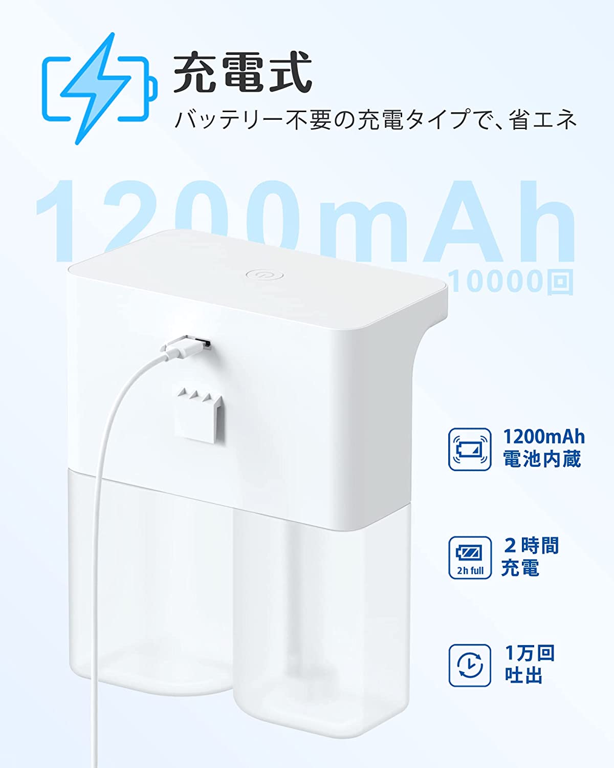 【現貨】Umimile 雙孔給皂機 300毫升+300毫升 (液體+泡沫) 5