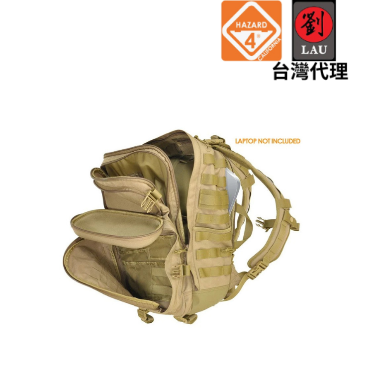 【軍用雙肩後背筆電包】HAZARD 4 BKP-PTRO-CYT雙肩後背筆電包(沙) 3