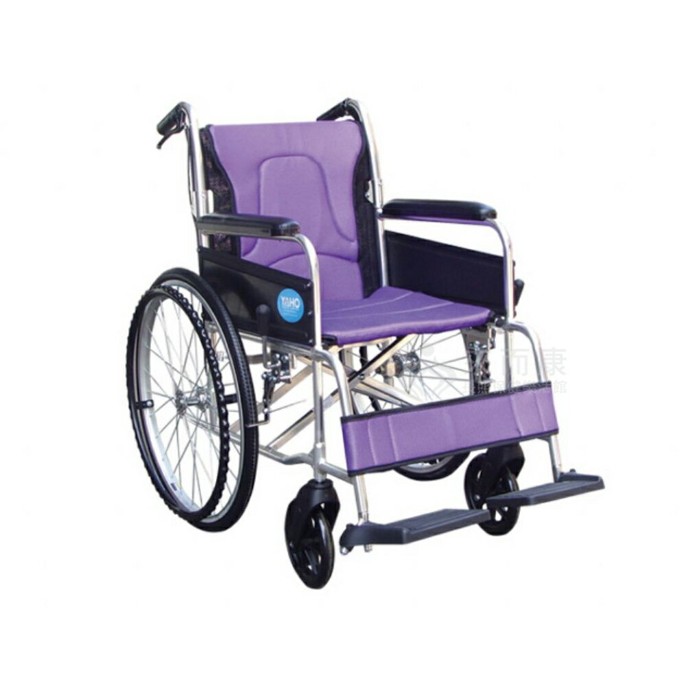 來而康 耀宏 機械式輪椅 (未滅菌) YH119-1 鋁合金 輪椅 可折背 輪椅輔助B款 贈輪椅置物袋 YH1191