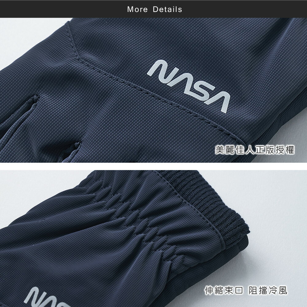 NASA 航太系列澳絨防水手套 防風 防寒手套 絨毛滑雪手套【旺達棉品】NS-HW06 1