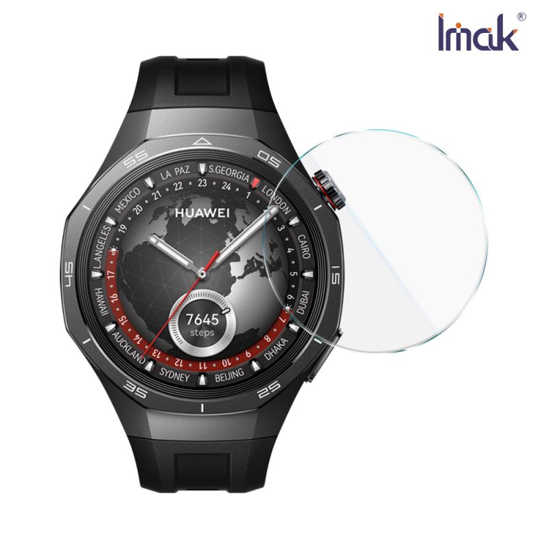 手錶保護貼 Imak 艾美克 HUAWEI Watch GT 5 Pro (46mm) 玻璃手錶膜 保護貼 玻璃貼 手表保護貼【愛瘋潮】