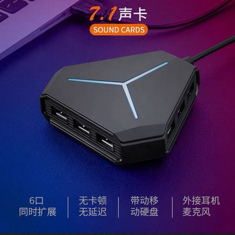 USB分線器轉換器多介面hub集線器筆記本電腦3.0高速擴展器讀卡器【北歐家居生活】
