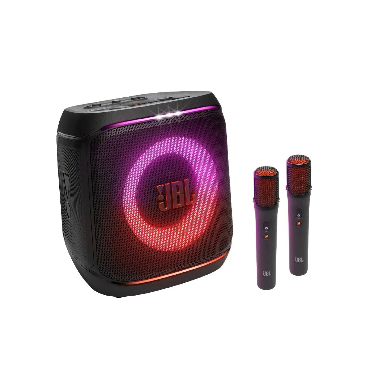 【JBL】PARTYBOX ENCORE 2 PLUS 可攜式AI派對燈光藍芽喇叭 麥克風 便利卡拉OK 喇叭 音響