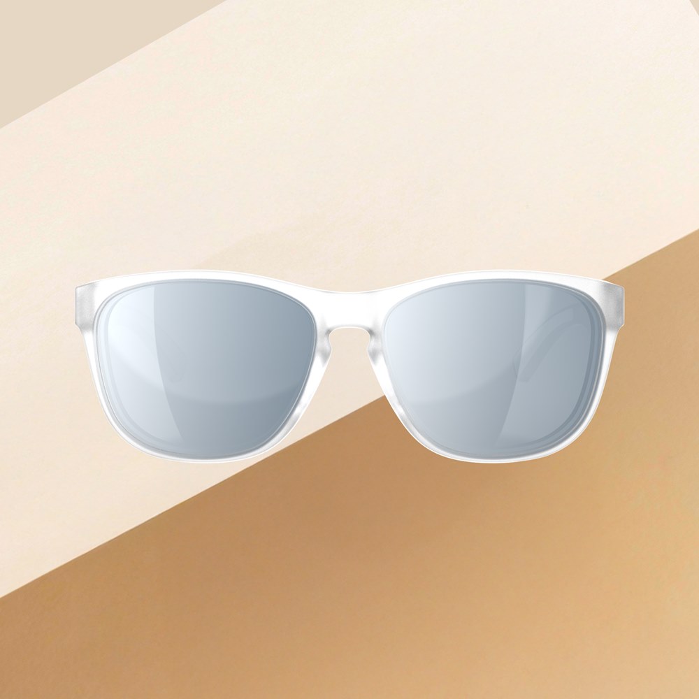 ZIV 潮牌系列太陽眼鏡 F77 霧透明/白金鍍膜 ZIV-F77 BSMI D63966 3