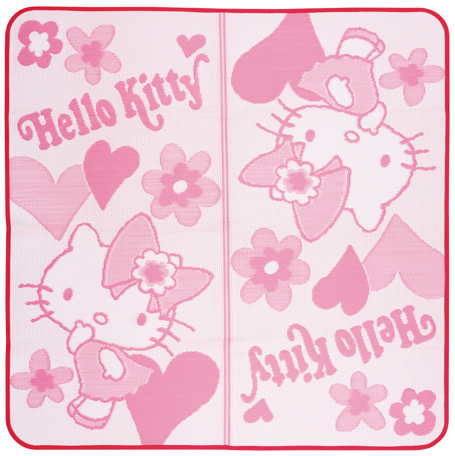 【領券滿額折100】 日本製凱蒂貓Hello kitty草蓆(176x176cm)
