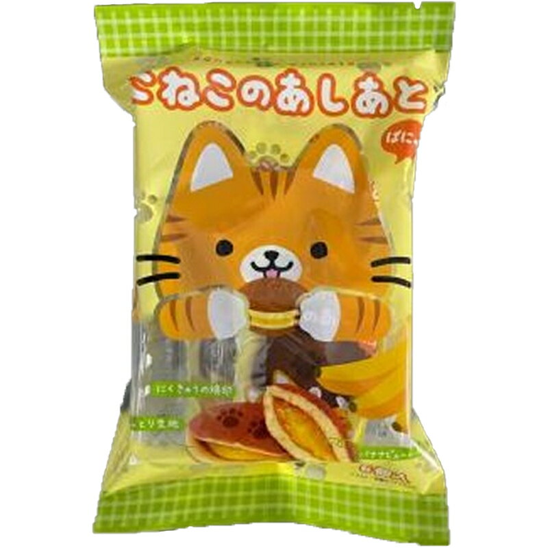 津具屋 小貓香蕉銅鑼燒155g
