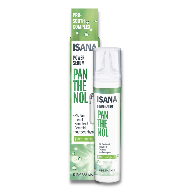 德國 Rossmann ISANA 能量舒緩精華液 30ml 保濕 精華 舒緩 附發票【心心哈德】現貨 全館499超取免運｜全場下殺★滿額再享折扣
