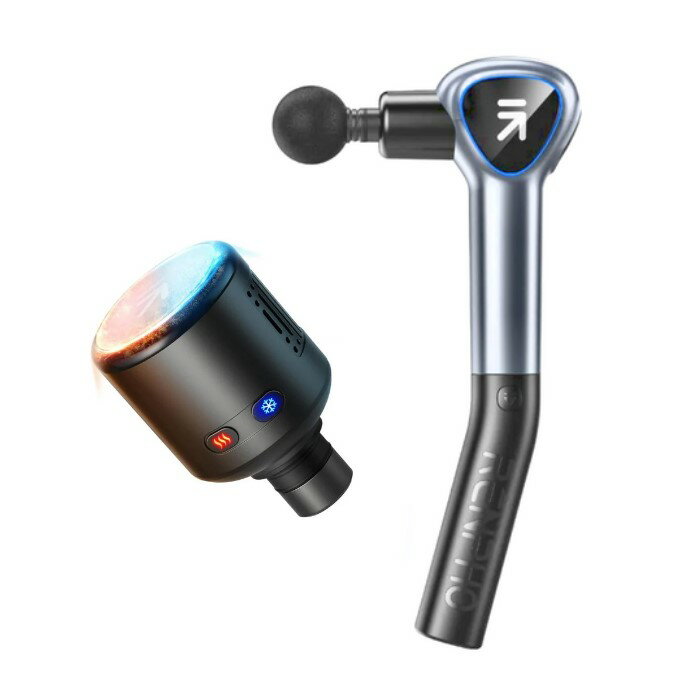 家電專區★RENPHO 舒爽冷熱儀 R-WAG84 + 長柄筋膜槍 R-C007GY