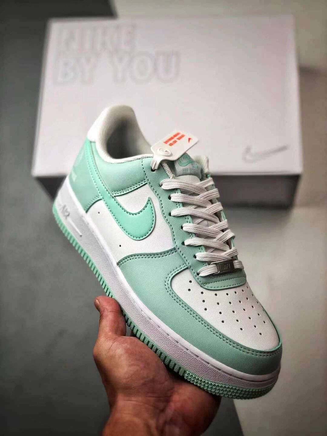 Nike Air Force 1 Low By You 白綠 男女鞋