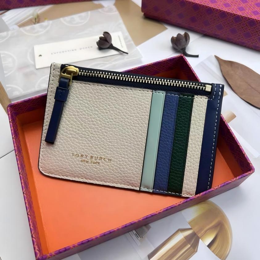 TORY BURCH 拉鍊卡包(12款)