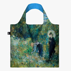 LOQI 博物館系列 花園裡帶陽傘的女人 春捲包 購物袋 手提袋 環保袋 肩背袋