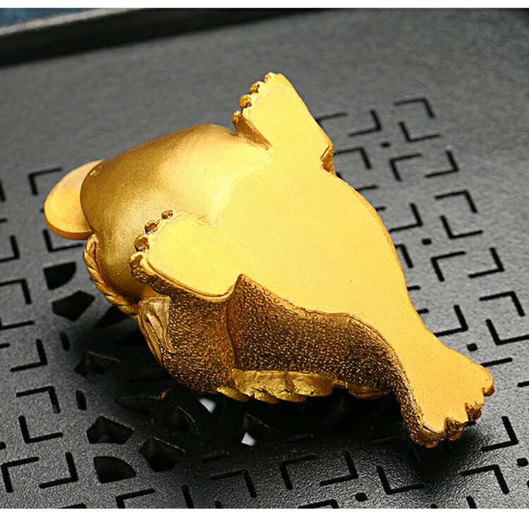 茶寵擺件變色金蟾蟾蜍牛寵物可養茶道茶臺茶盤茶具配件飾品 9