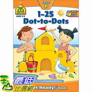<br/><br/>  [106美國直購] 2017美國暢銷軟體 1-25 Dot-to-Dots (A Get Ready Book, Ages 4-6)<br/><br/>