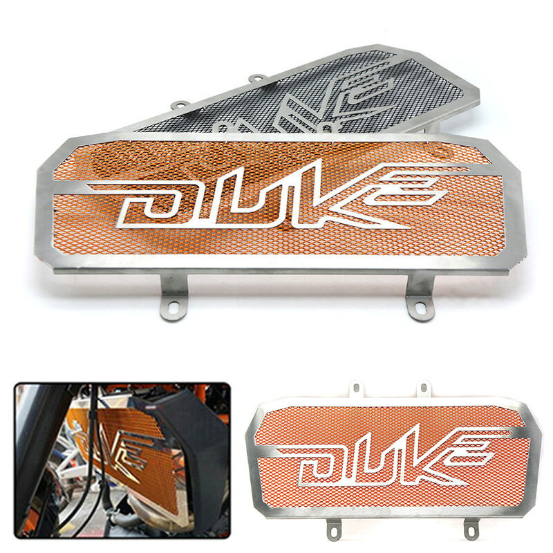 適用於KTM DUKE 125 200 390改裝件水箱散熱護網水箱護罩 保護罩