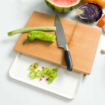 【自帶托盤整竹菜板-38*26*4cm-1套/組】加厚實木砧板竹案板切水果板-7201009