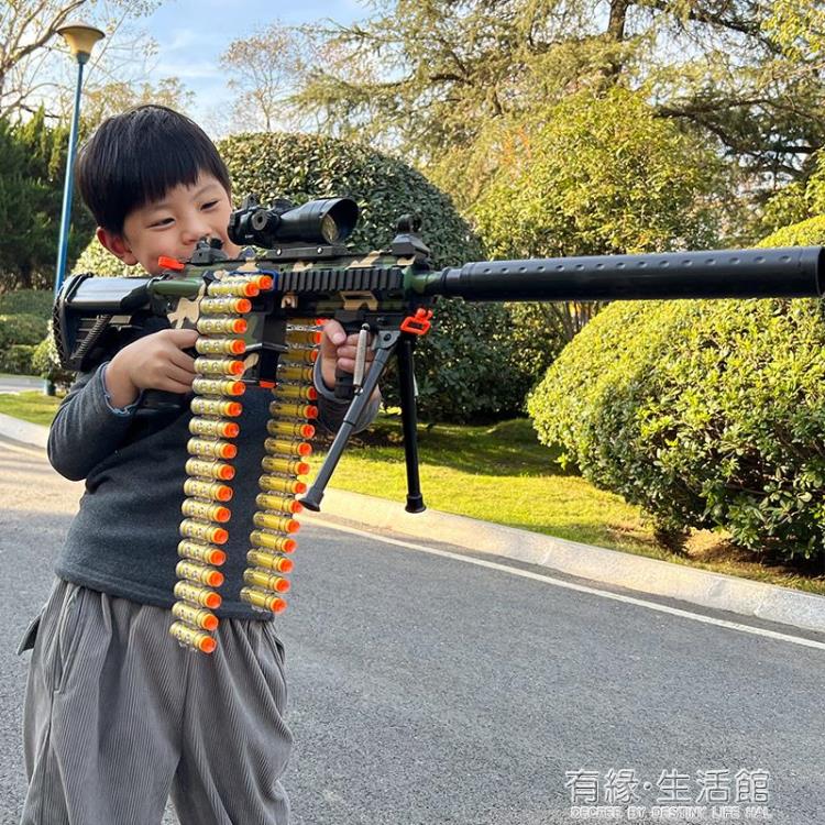m416手自一體兒童玩具男孩槍6歲10以上5仿真電動連發軟彈槍機關槍【摩可美家】