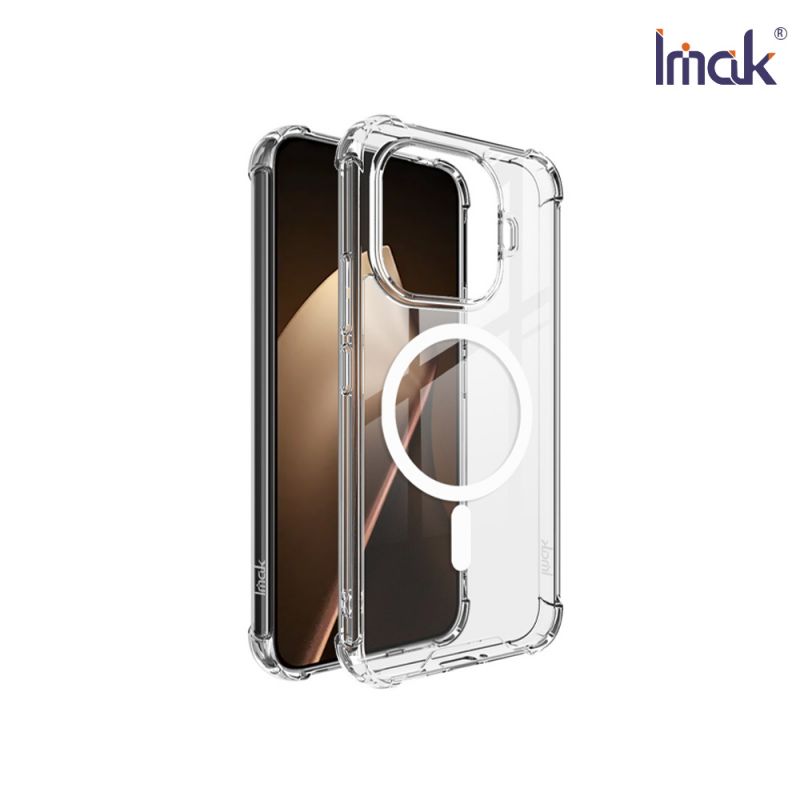 手機殼 防摔殼 Imak 艾美克 Xiaomi 小米 15T Pro 太空殼(磁吸款) 雙料殼 透明殼 保護殼 保護套 軟邊 硬背板 不發黃 支援 MagSafe【愛瘋潮】