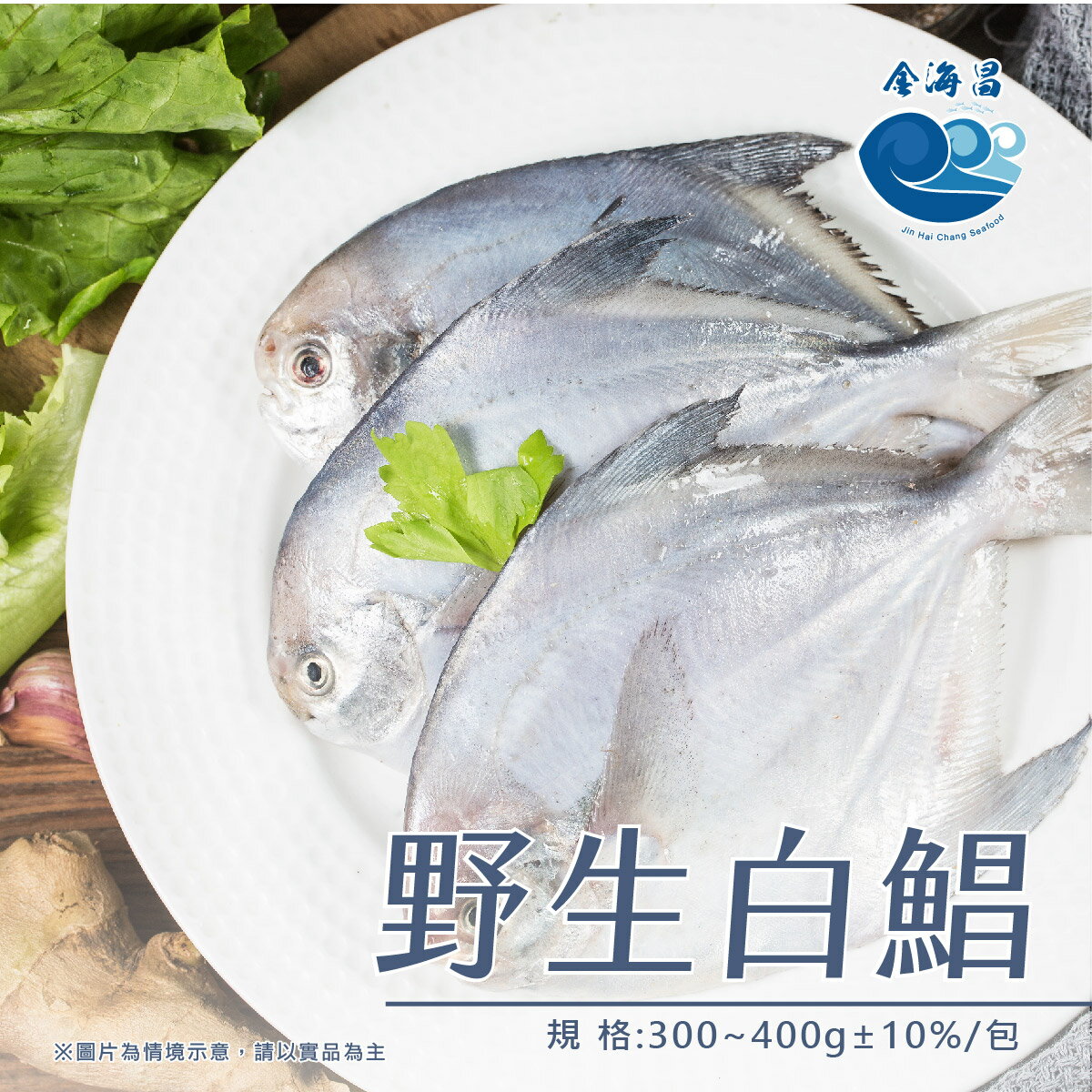野生白鯧