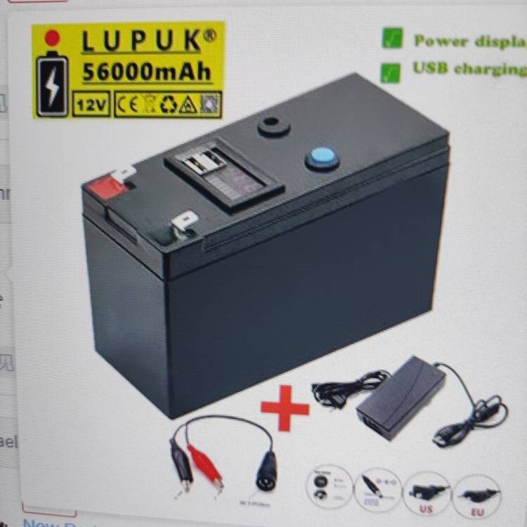 12V56Ah 3S6P 18650鋰電池組適用於噴霧器 手推車 兒童電動車電