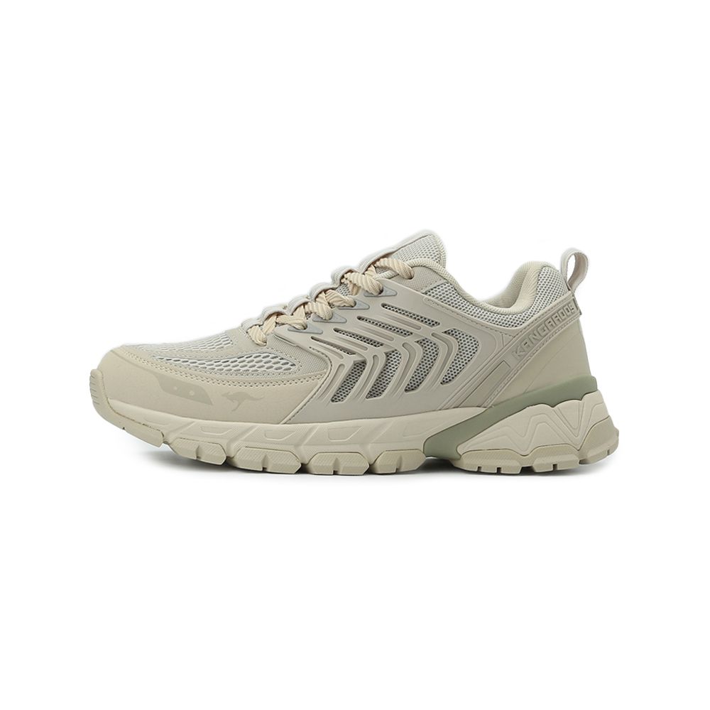 KANGAROOS PHANTOM 防潑水戶外健行鞋 卡其 KM51789 男鞋