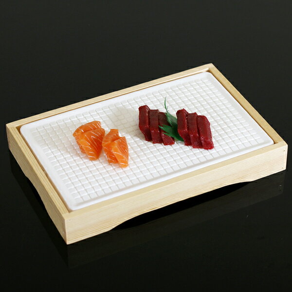冰盒塑料刺身盤長方形魚生壽司冰板刺身冰盤蓄冷冰板冷藏冰排直板
