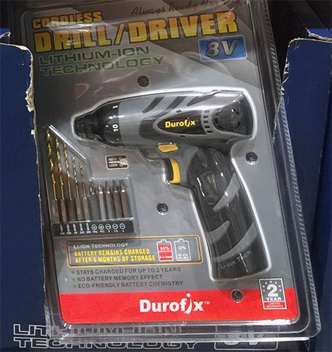 【10%點數回饋】Durofix Drill 鋰電池電動起子 8V電鑽 (扭力130kg)