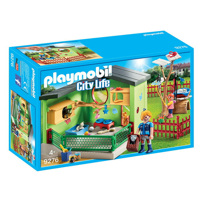 Playmobil 摩比 CITY 9276 貓咪遊樂場 【鯊玩具Toy Shark】