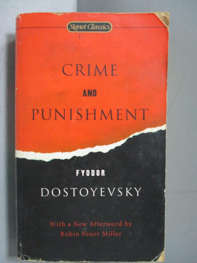 【書寶二手書T1／原文小說_OQM】Crime and punishment_Fyodor Dostoyevsky