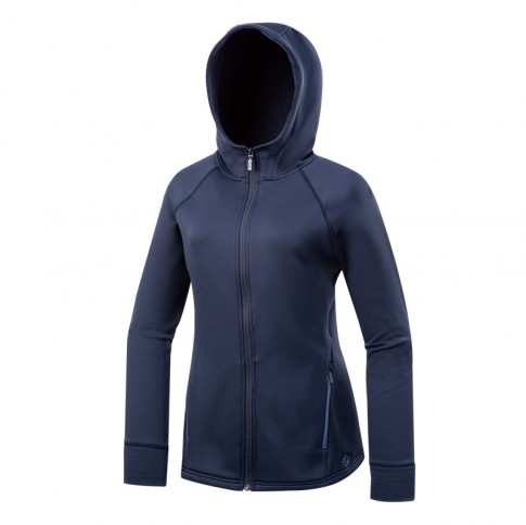 【【蘋果戶外】】山林 52J06 85 丈青 女 四彈針織保暖連帽外套 秋冬 Mountneer