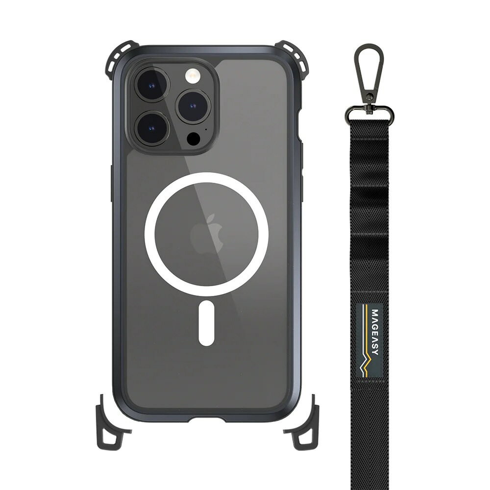 【SwitchEasy】【i15系列】ODYSSEY ULTRA 超高空軍規防摔掛繩手機殼（支援MagSafe)