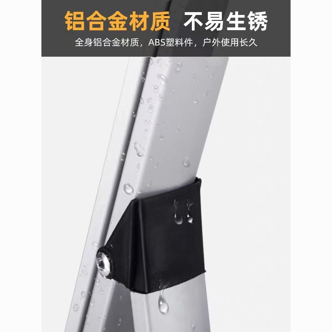 免運 快速出貨 廣告牌 展架 落地式展架 戶外展架 立式展架燈箱廣告牌led發光海報展示牌 可定制 定制廣告展示架超市促銷海報架招聘宣傳架子擺攤地推宣傳移動展架 6
